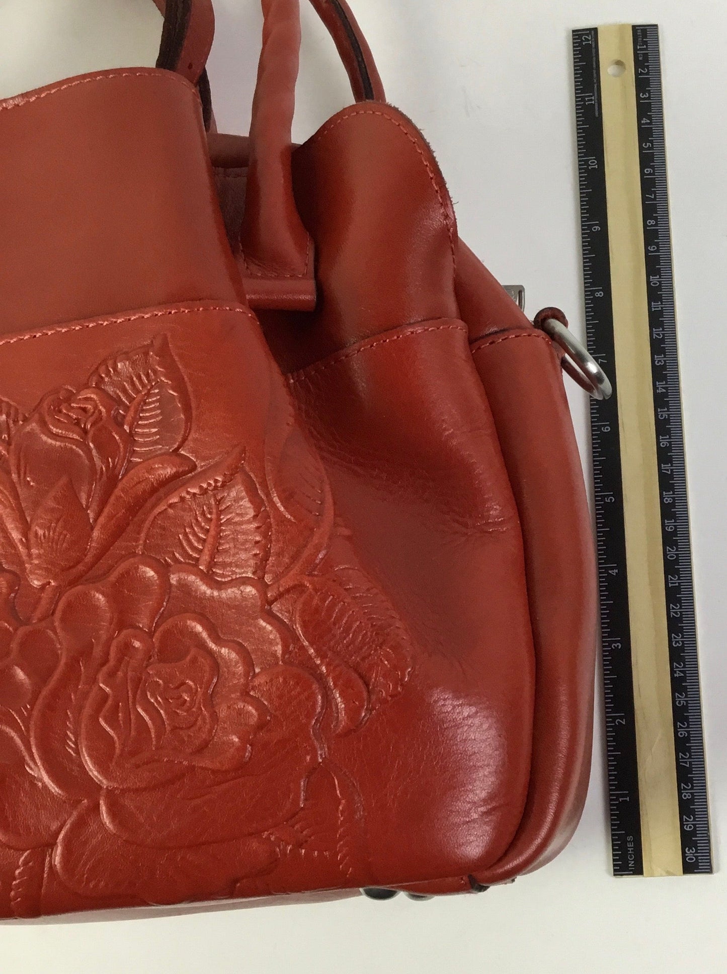 Handbag Designer By Patricia Nash In Red, Size:Medium