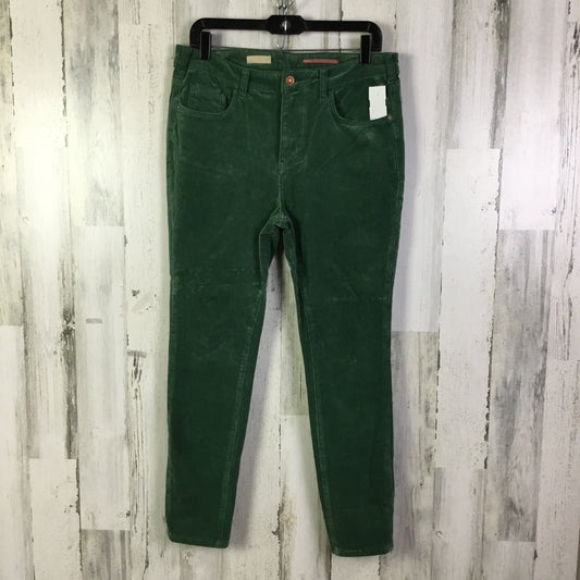 Pants Corduroy By Pilcro In Green, Size:12