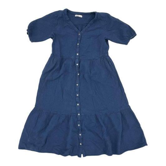 Dress Casual Midi By Sonoma In Blue, Size:Xl