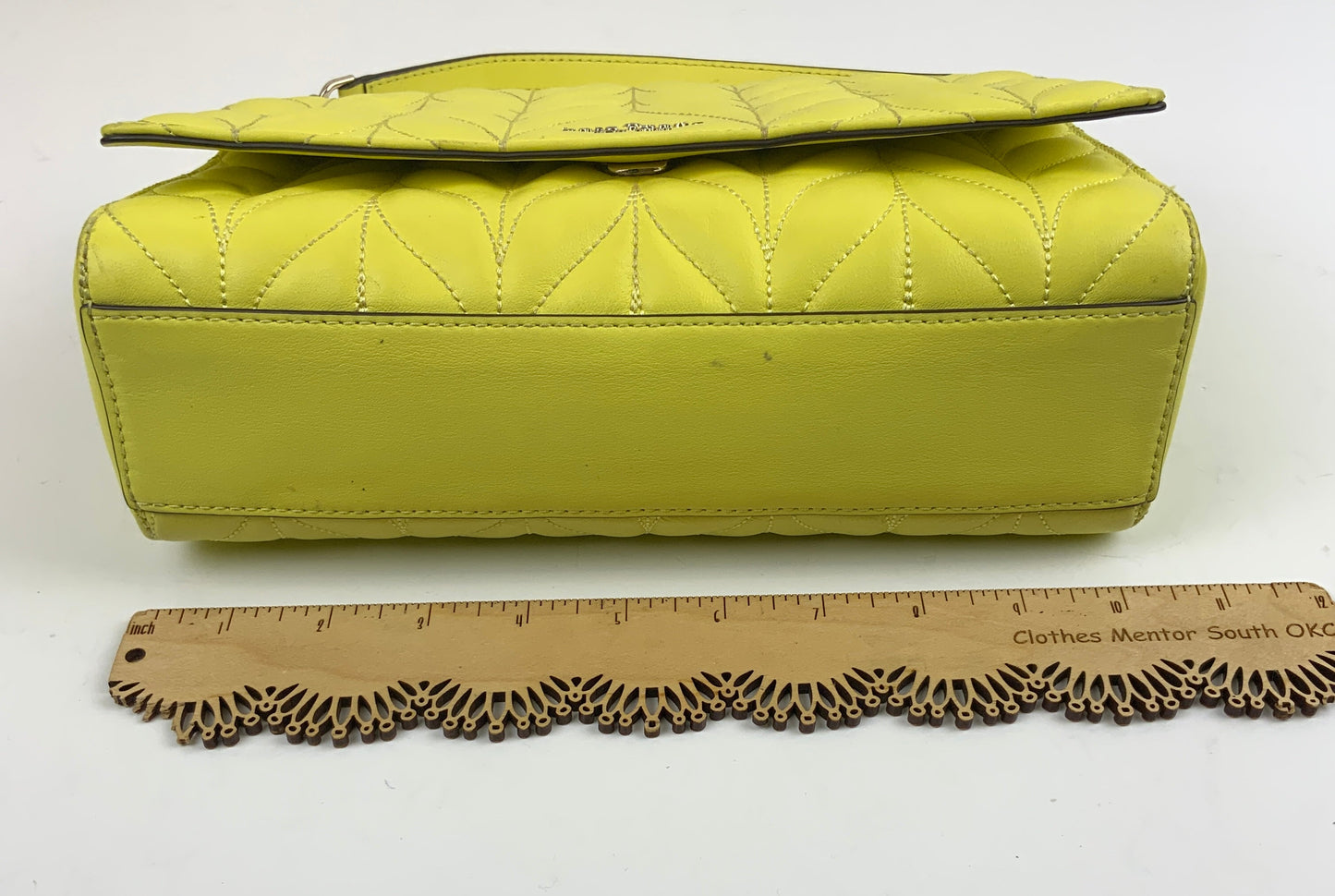 Crossbody Designer By Kate Spade In Yellow, Size:Medium