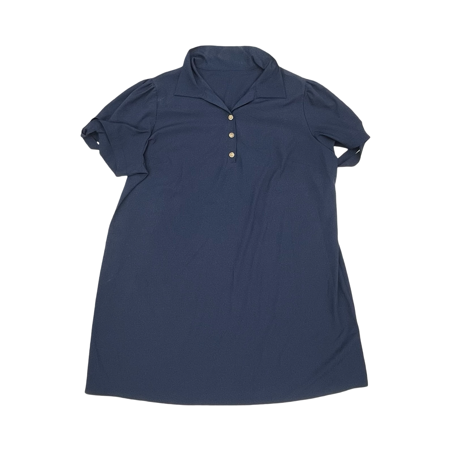 Dress Casual Short By Shein In Navy, Size:4X