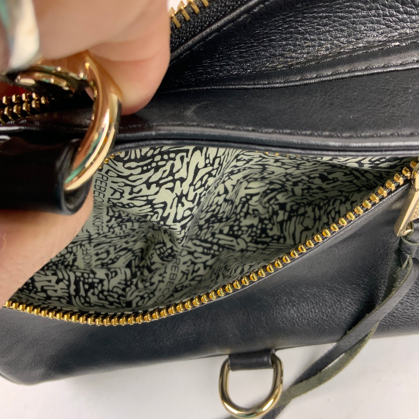 Crossbody Designer By Rebecca Minkoff In Black, Size:Small