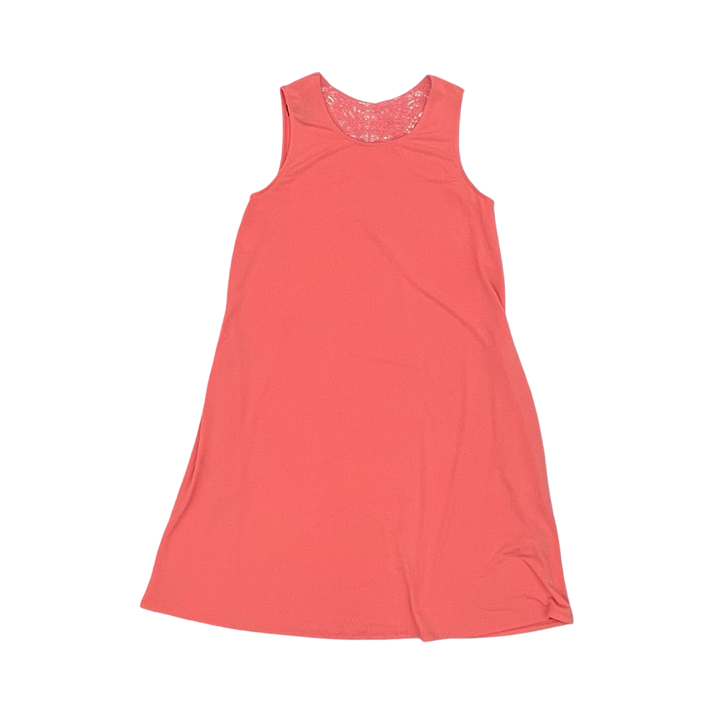 Dress Casual Short By Ab Studio In Orange, Size:M