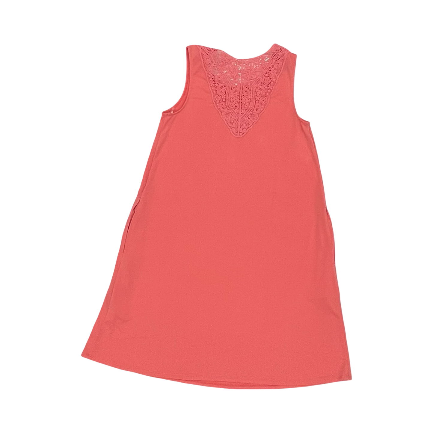 Dress Casual Short By Ab Studio In Orange, Size:M