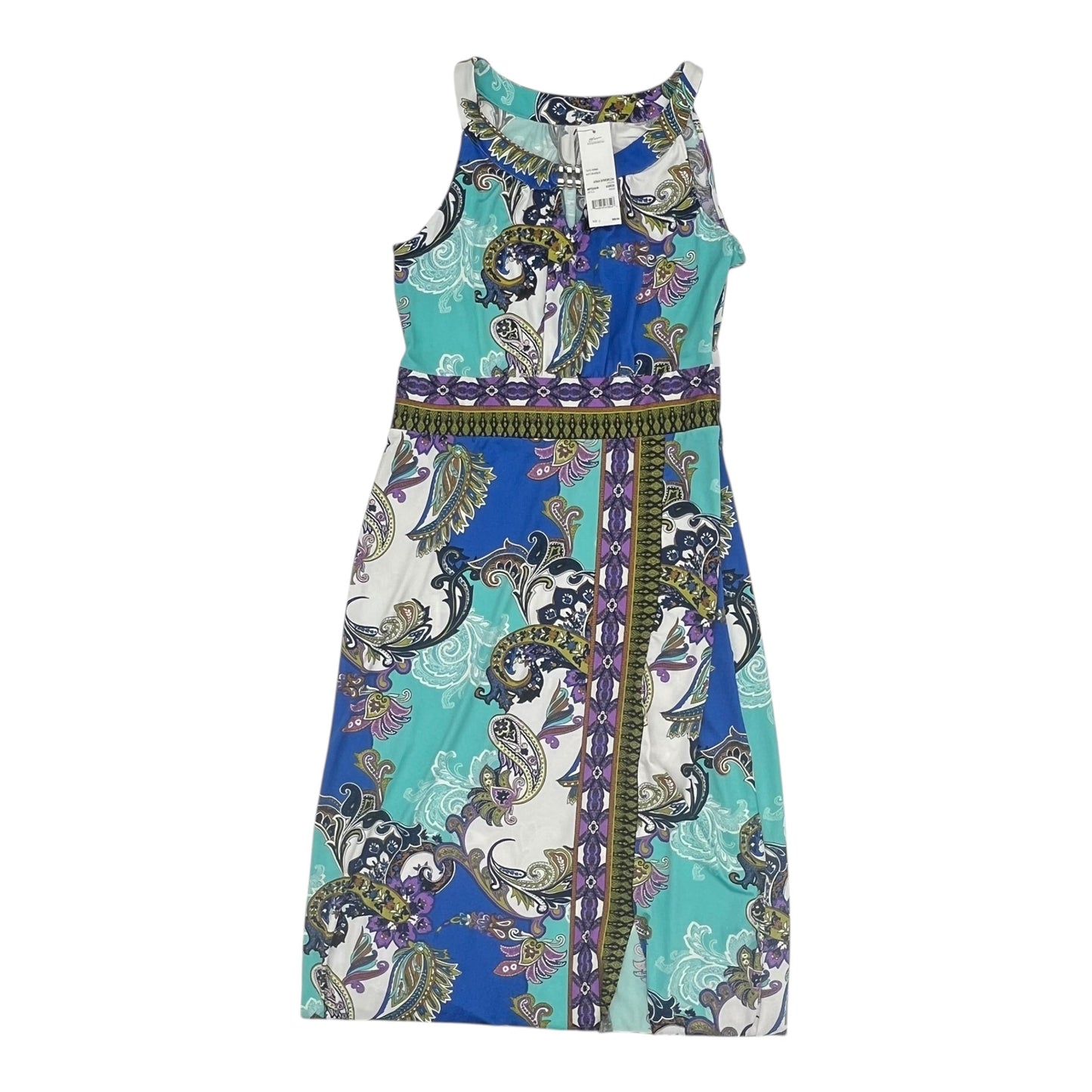 Dress Party Long By Ny Collection In Blue & White, Size:L