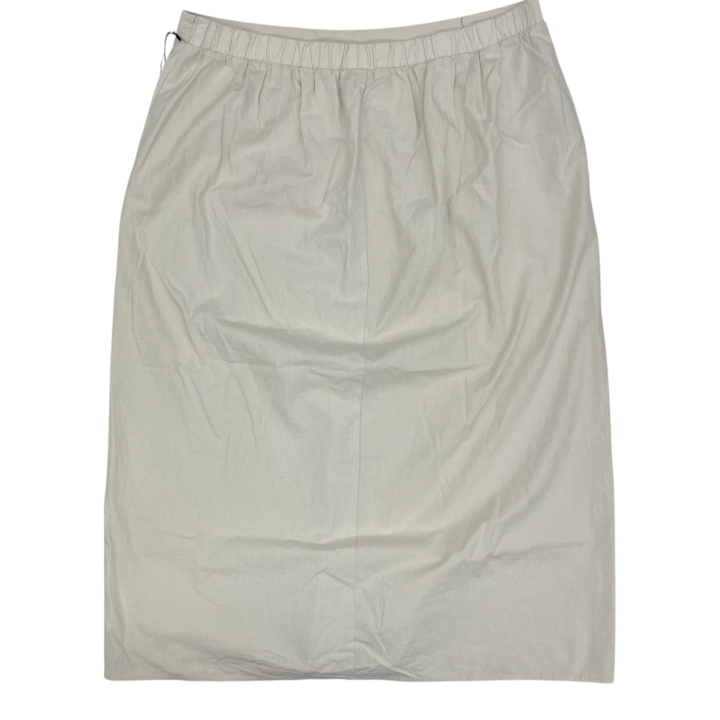 Skirt Midi By Ava & Viv In Cream, Size:2X