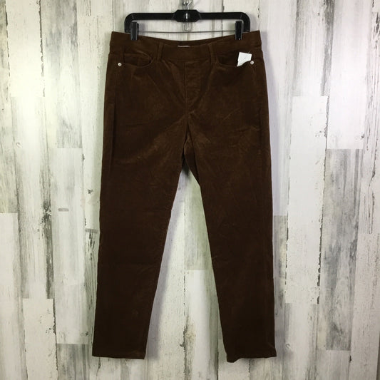 Pants Corduroy By J. Jill In Brown, Size:8