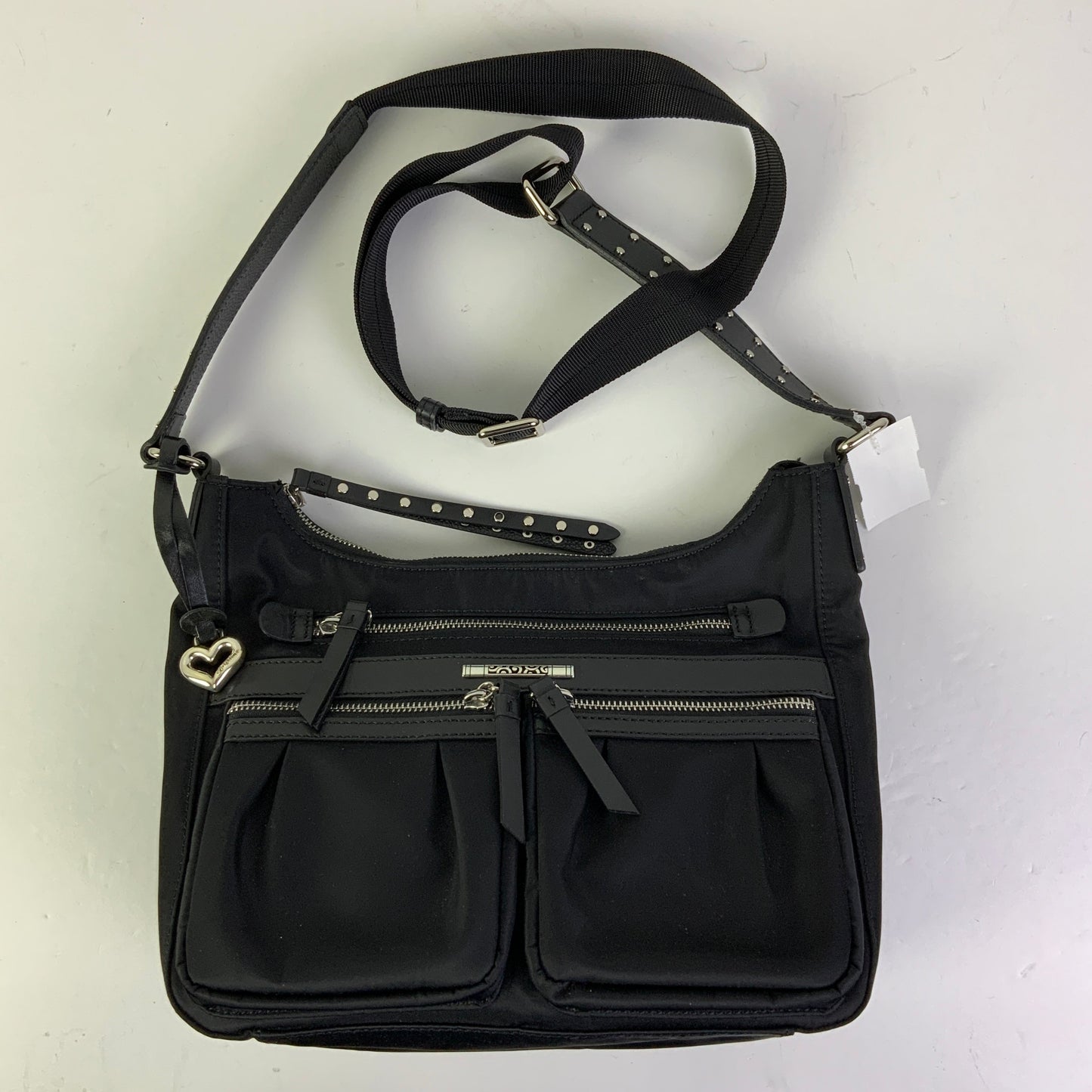 Crossbody Designer By Brighton In Black, Size:Medium