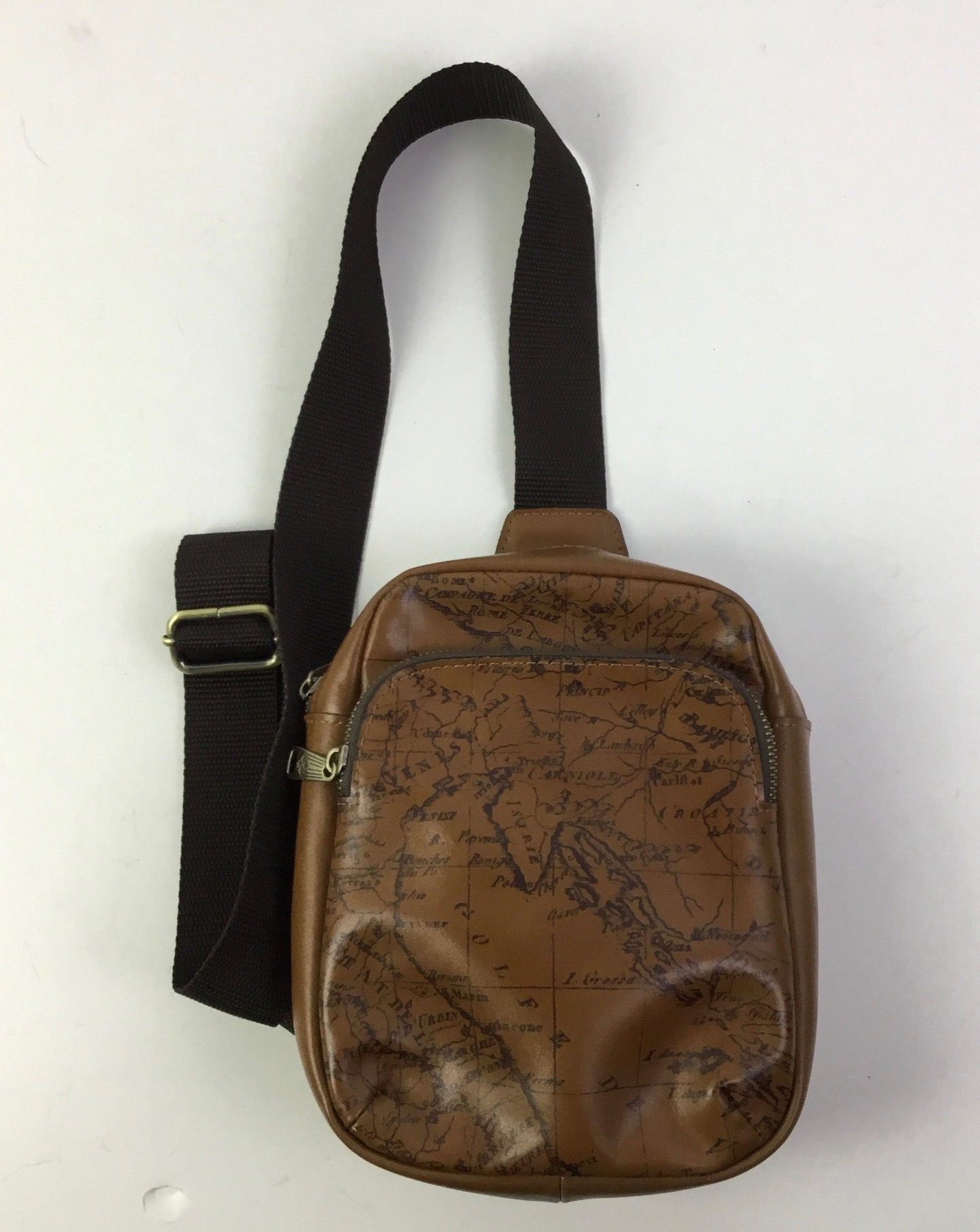 Crossbody Designer By Patricia Nash In Brown, Size:Small