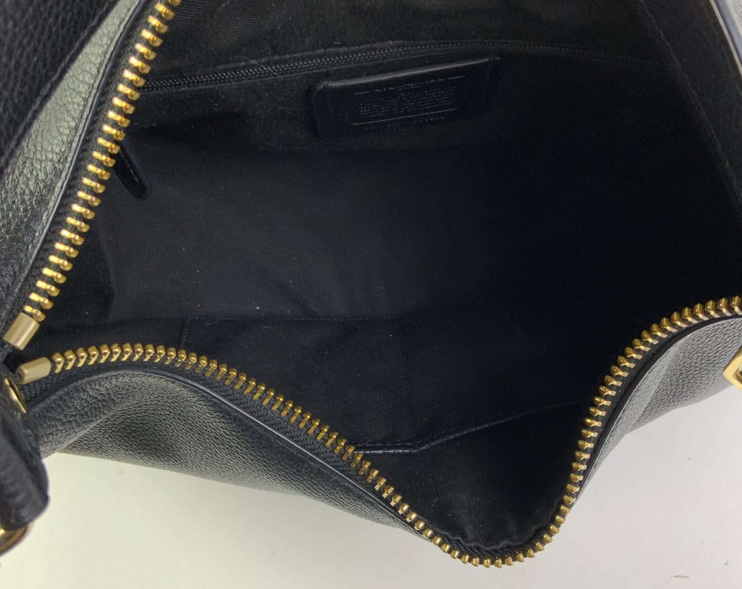 Handbag Designer By Coach In Black, Size:Medium