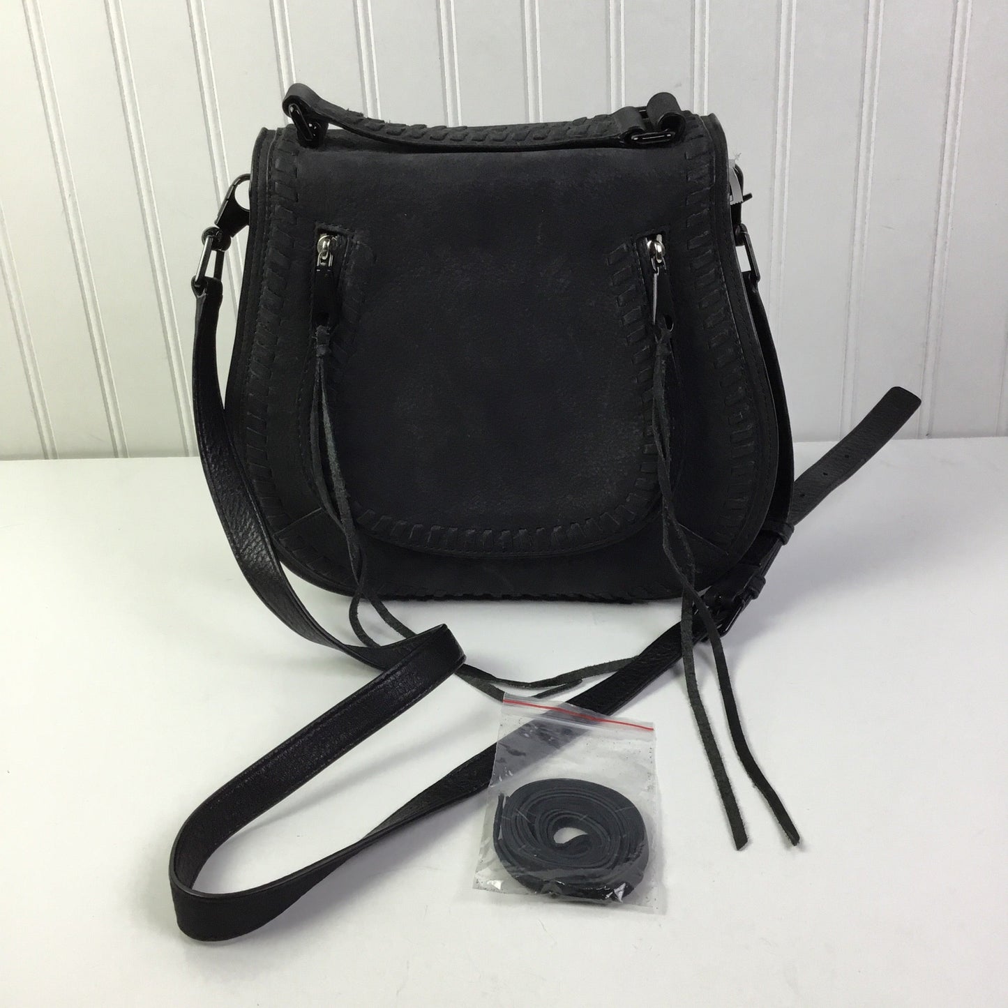 Crossbody Designer By Rebecca Minkoff In Black, Size:Medium