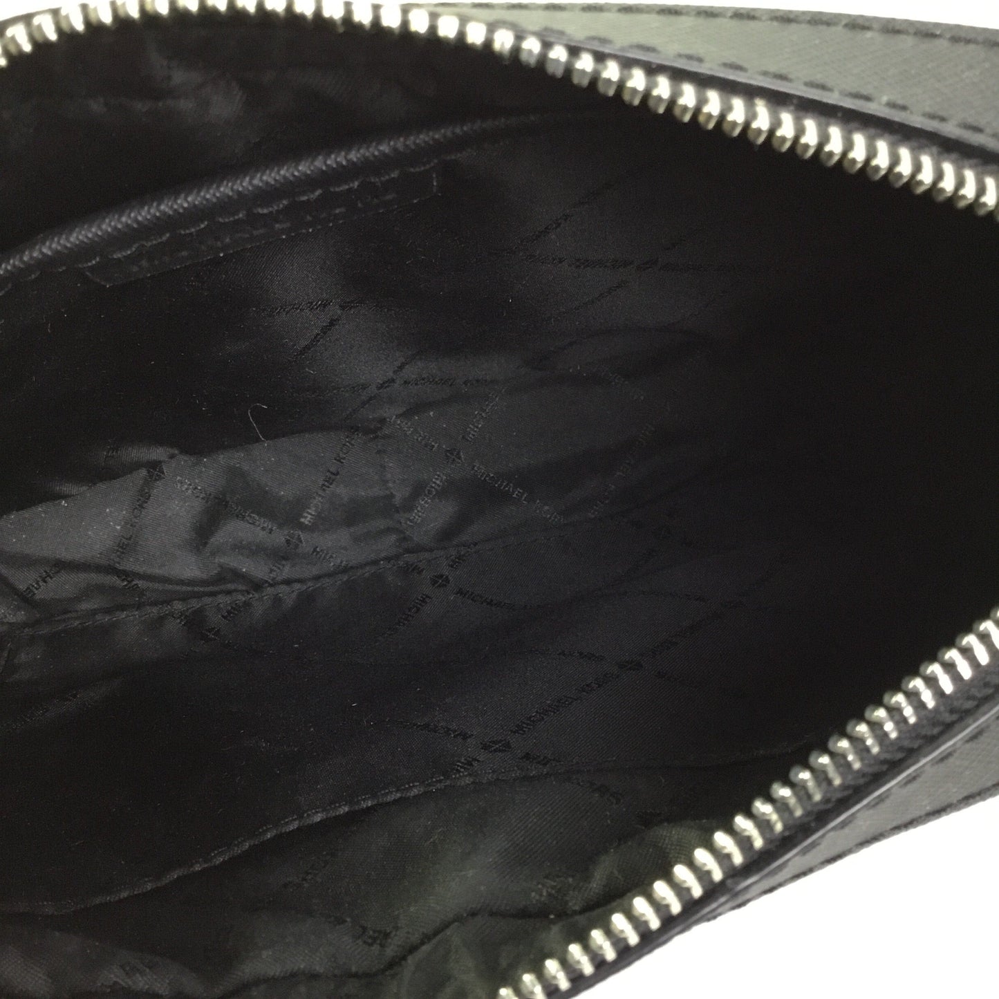 Crossbody Designer By Michael Kors In Black & White, Size:Small