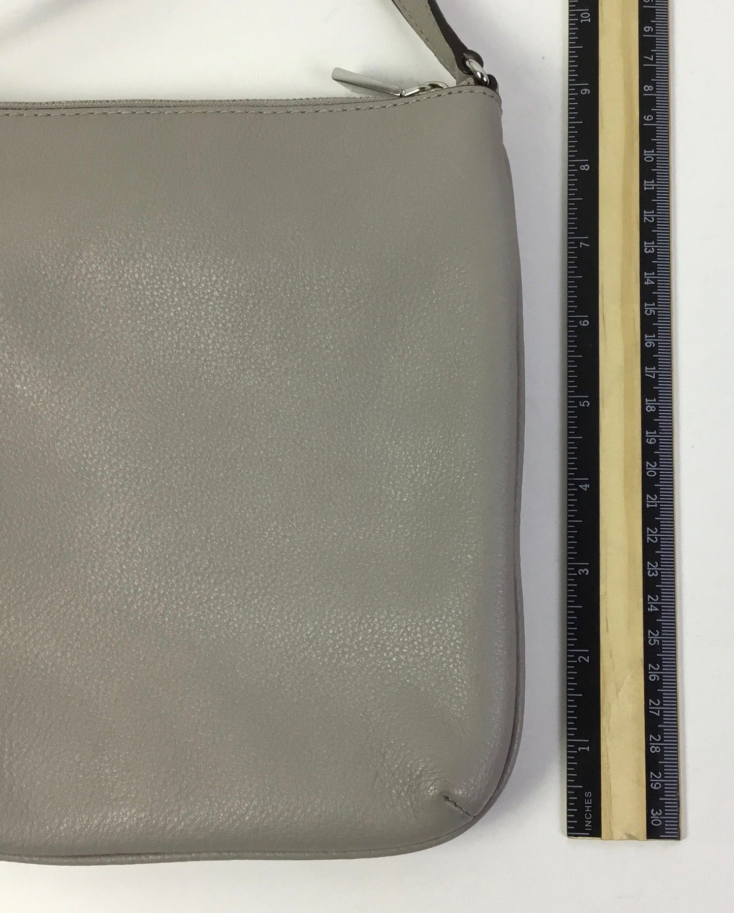 Crossbody Designer By Michael Kors In Grey, Size:Small