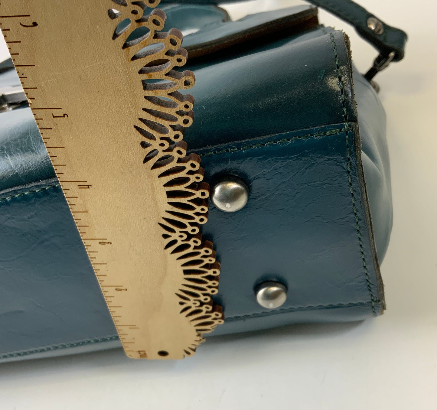 Handbag Designer By Patricia Nash In Teal, Size:Large OTHER INFO: AS IS