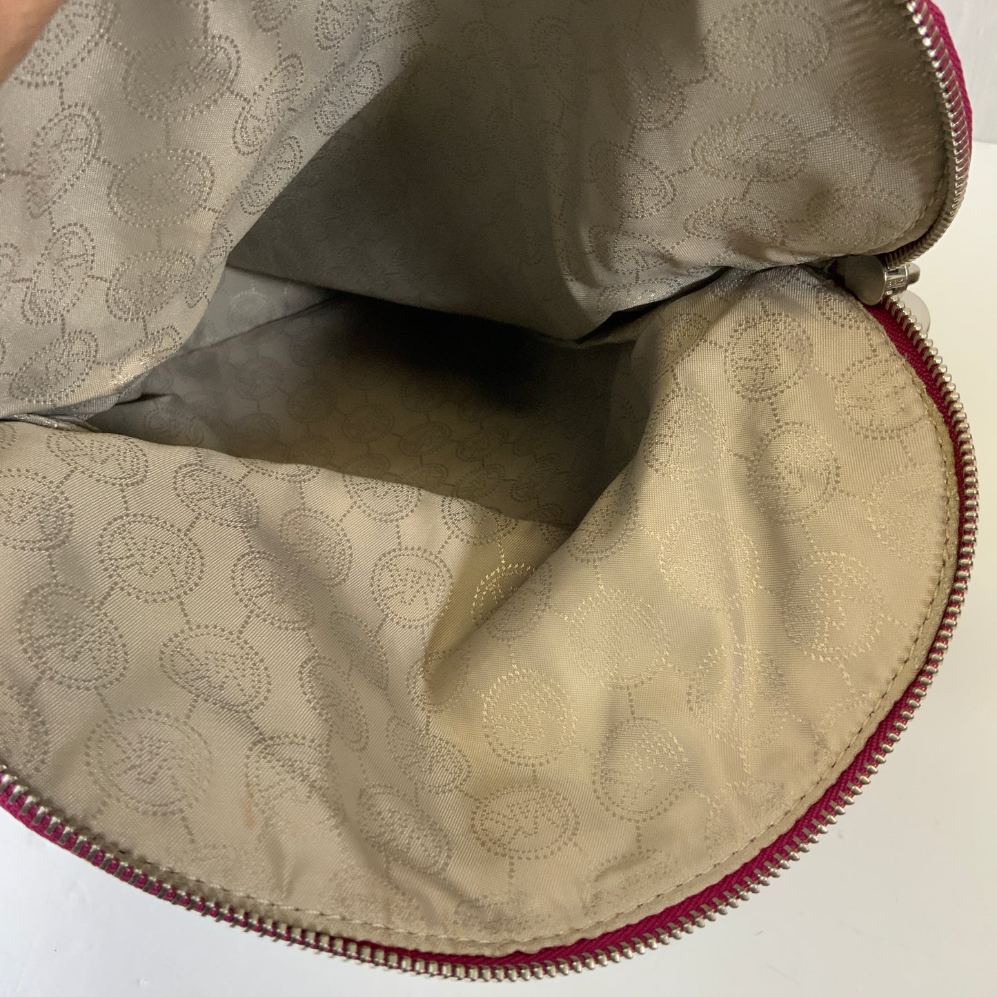 Handbag Designer By Michael Kors In Purple, Size:Medium