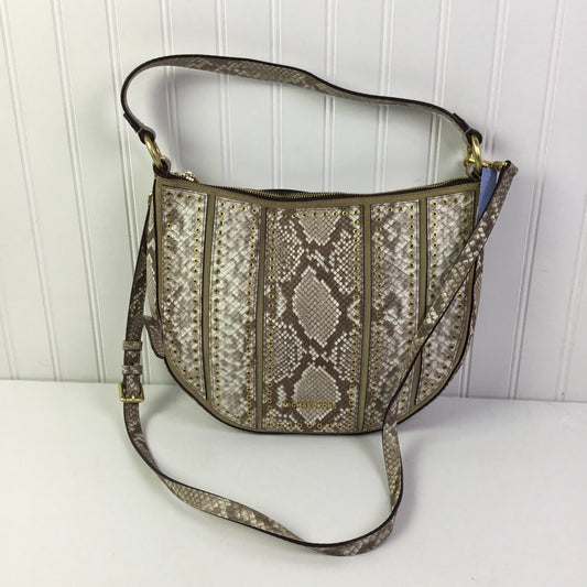 Handbag Designer By Michael Kors In Snakeskin Print, Size:Small