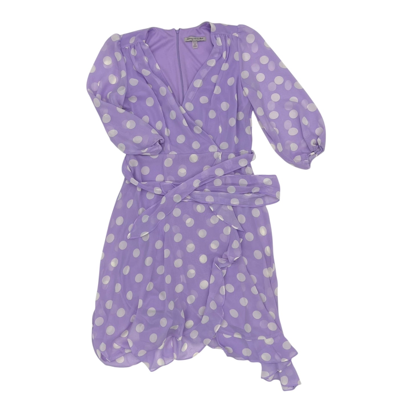 Dress Party Midi By Dannyandnicole In Purple, Size:10