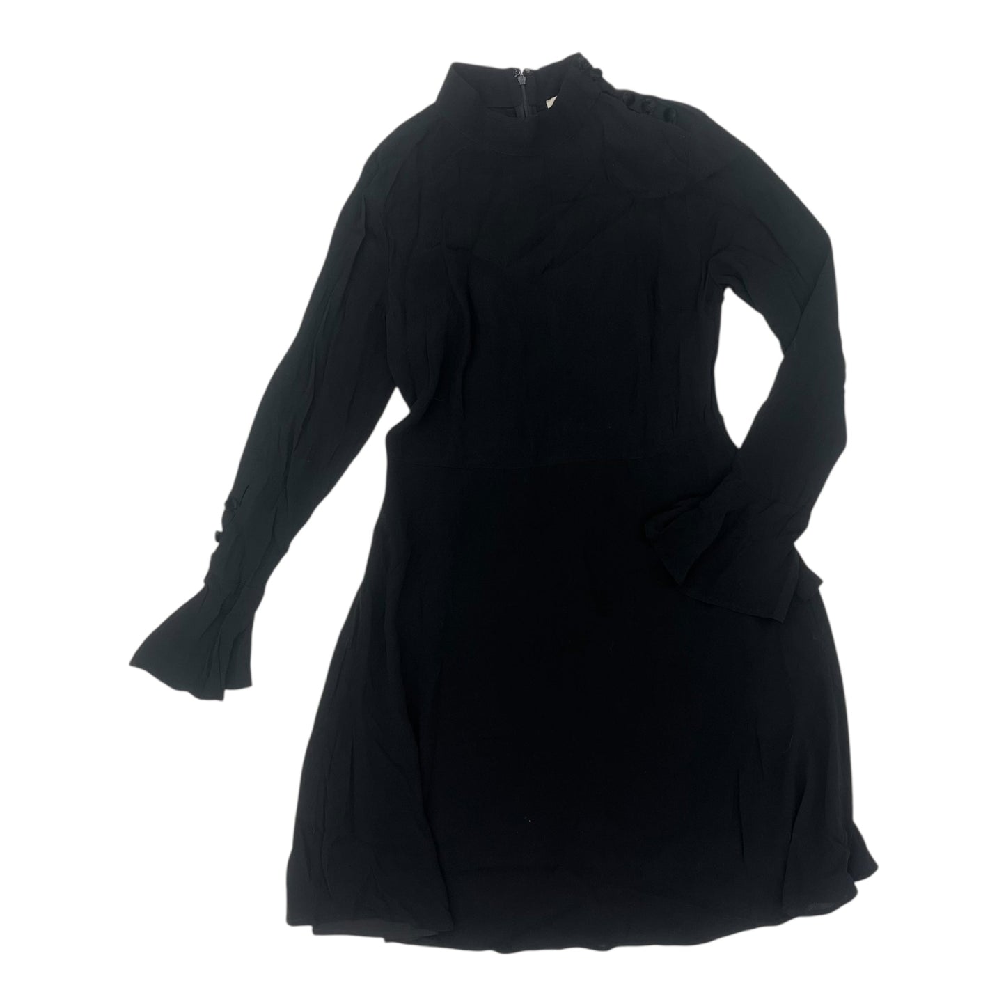 Dress Work By Loft In Black, Size:4