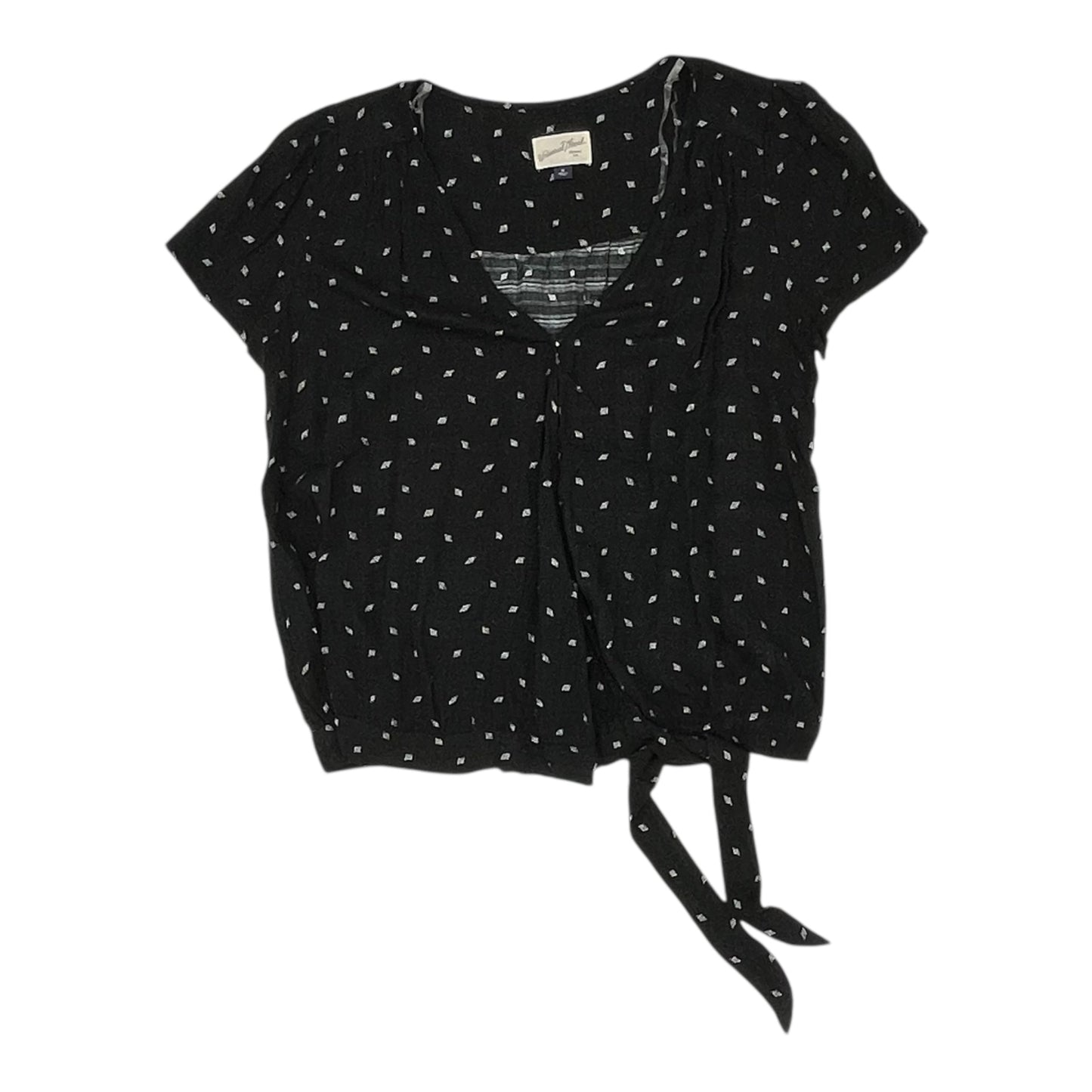 Top Ss By Universal Thread In Black, Size:M