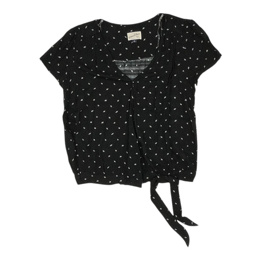 Top Ss By Universal Thread In Black, Size:M