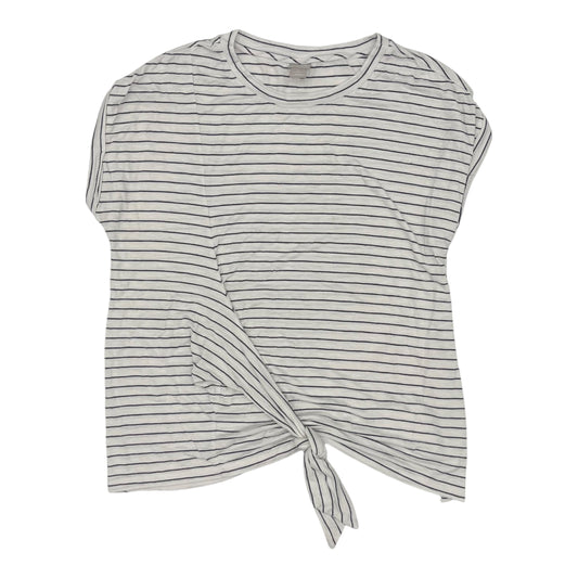 Top Ss By Chicos In White, Size:Xl