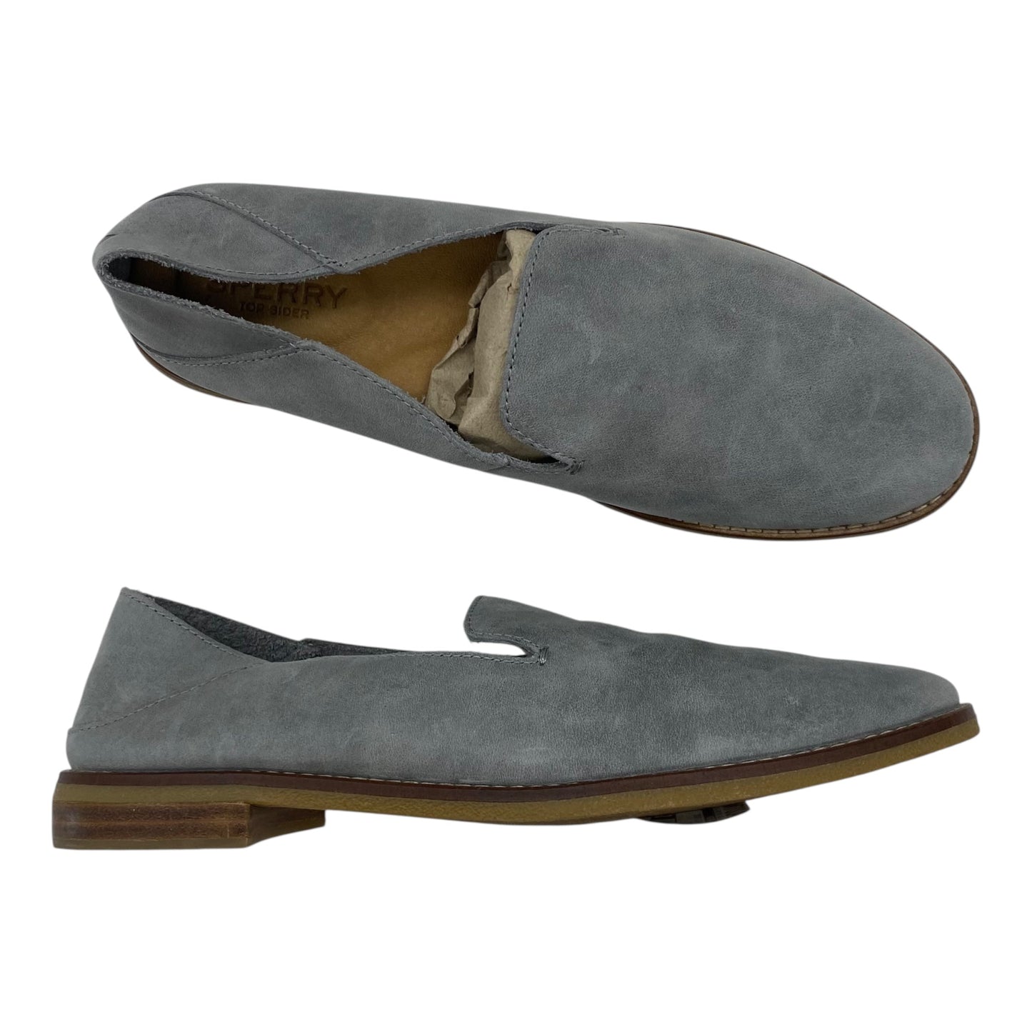 Shoes Flats By Sperry In Grey, Size:8.5