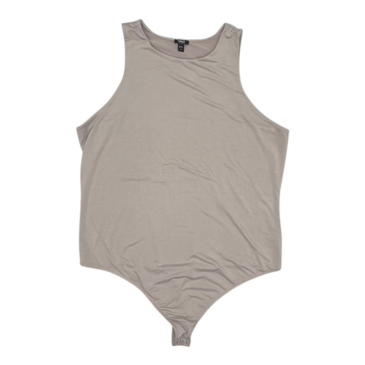 Bodysuit By Express In Tan, Size:Xl