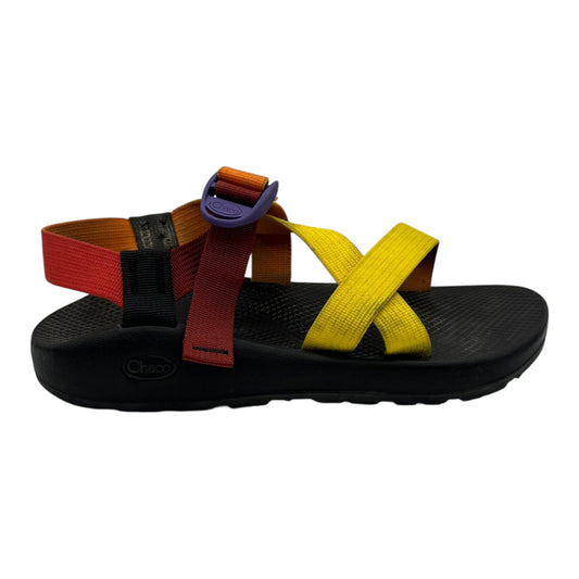 Sandals Sport By Chacos In Orange & Yellow, Size:10.5