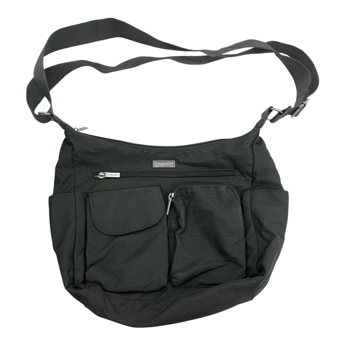 Crossbody By Baggallini In Grey, Size:Medium