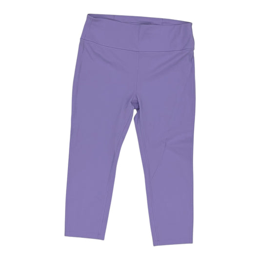 Athletic Leggings Capris By Clothes Mentor In Purple, Size:M