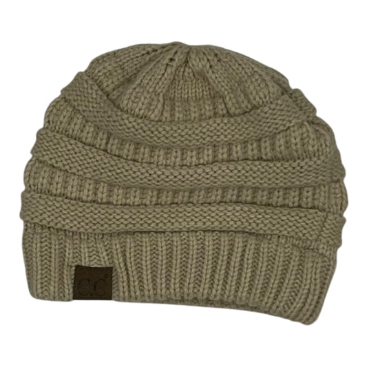 Hat Beanie By Cc In Tan