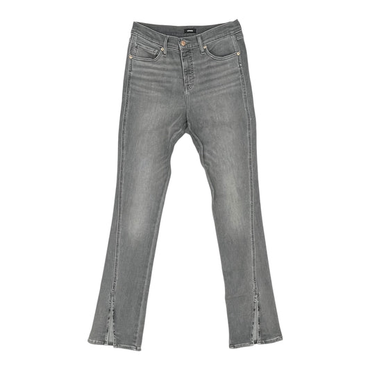 Jeans Boot Cut By Express In Grey Denim, Size:10L