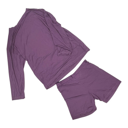Lounge Set Shorts By Victorias Secret In Purple, Size:Xl