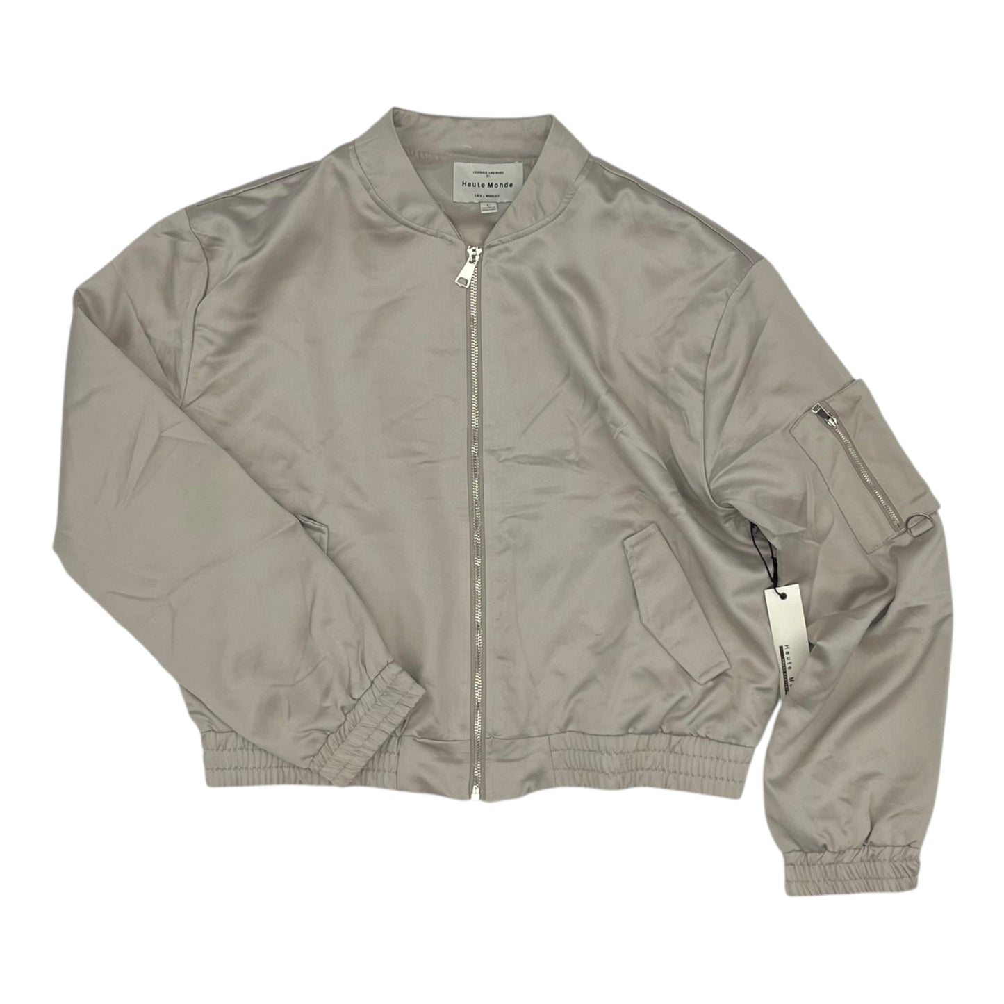 Jacket Other By Haute Monde In Cream, Size:L