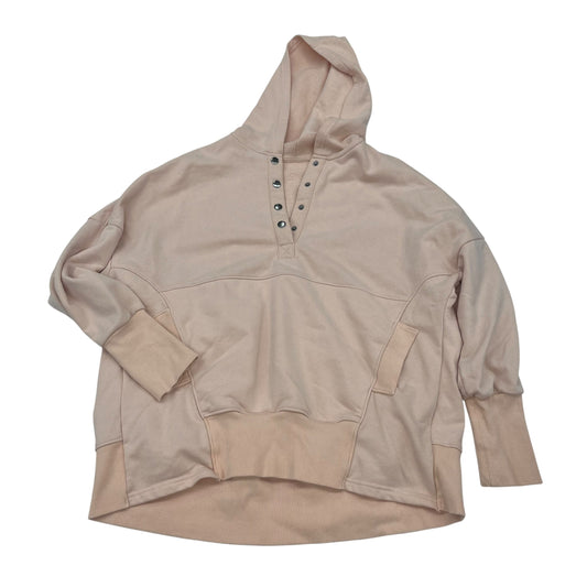 SWEATSHIRT HOODIE by    CLOTHES MENTOR In PINK, Size: M