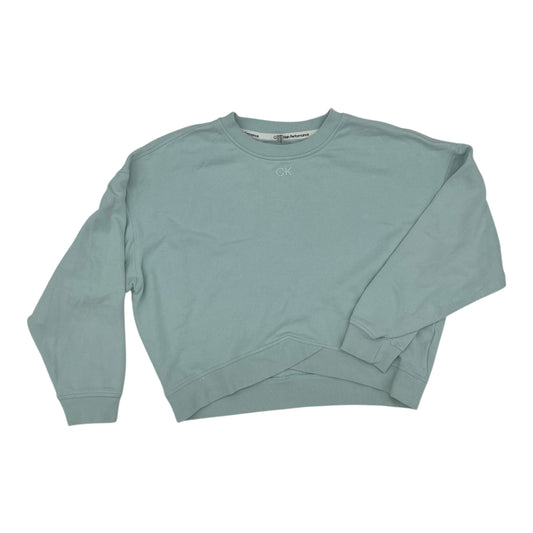 Sweatshirt Crewneck By Calvin Klein Performance In Blue, Size:M