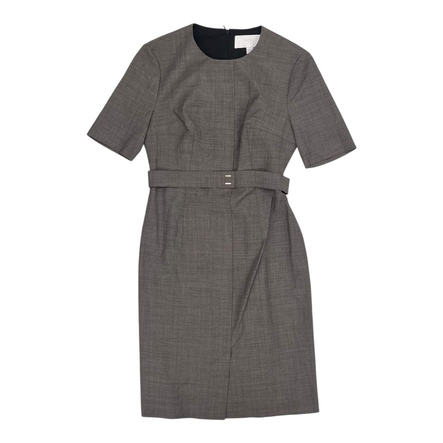 Dress Work By Hugo Boss In Brown, Size:2