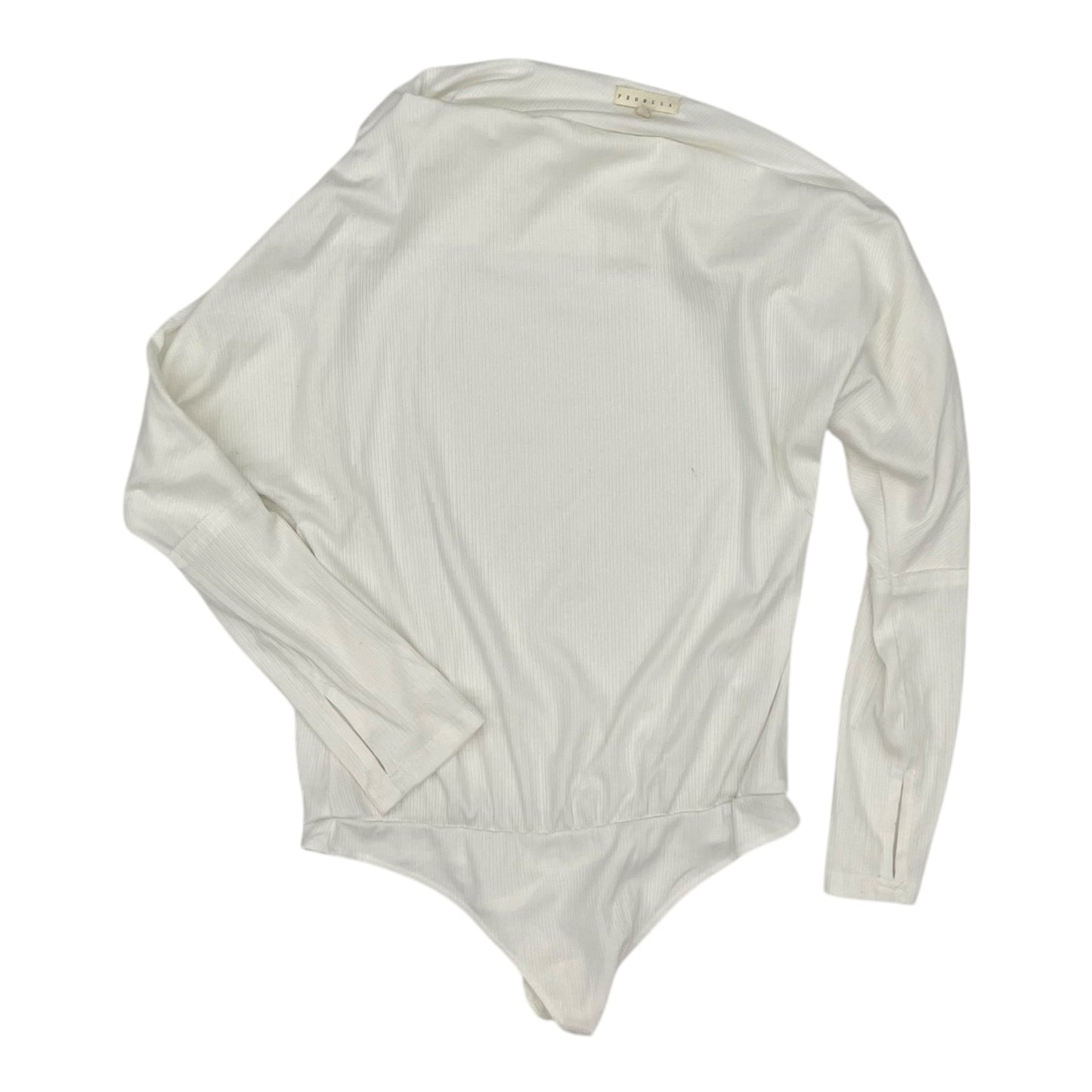 Bodysuit By Promesa In White, Size:M