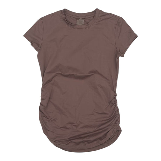 Athletic Top Ss By Calia In Mauve, Size:Xs