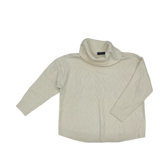 Sweater By Lane Bryant In Cream, Size:1X