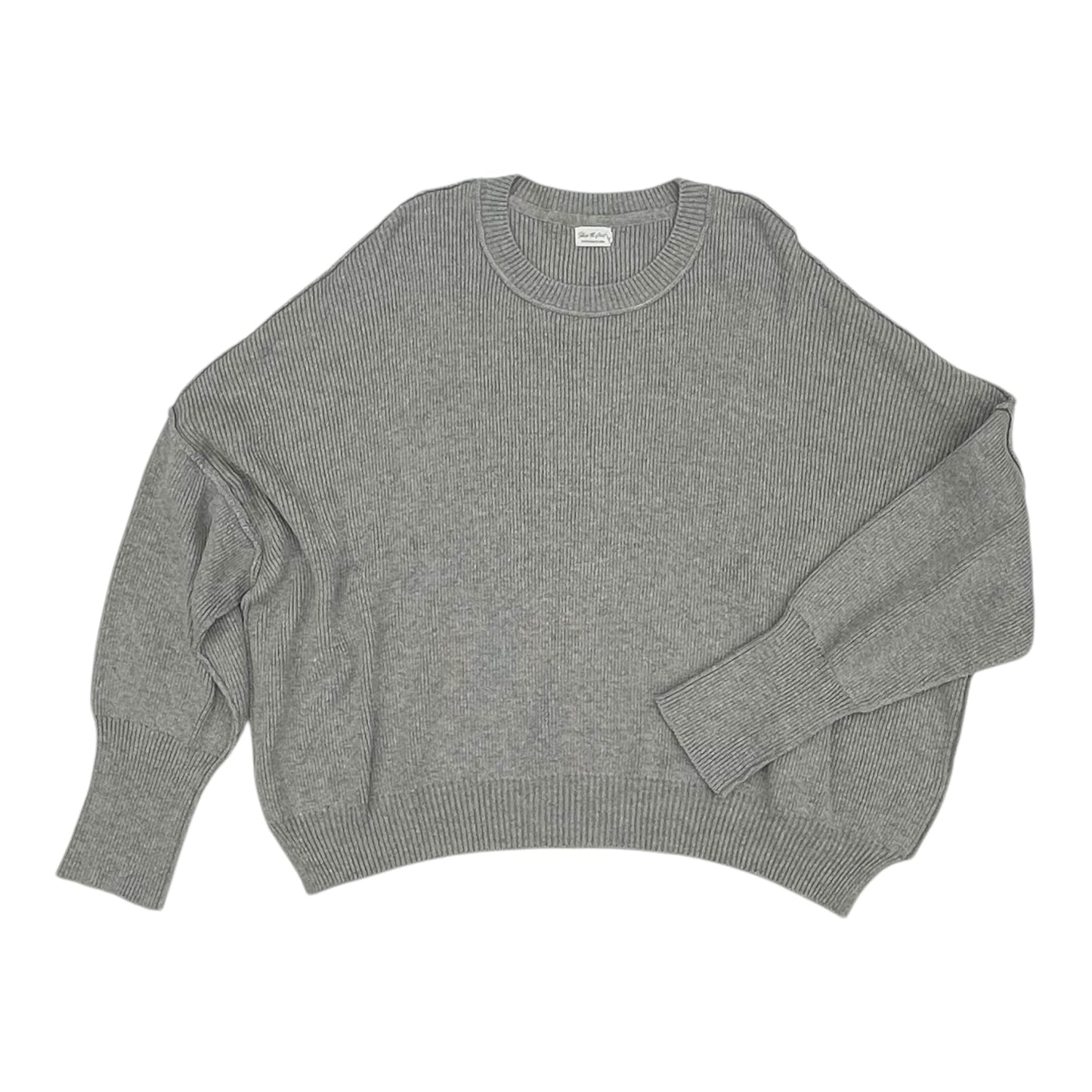 Sweater By Clothes Mentor In Grey, Size:Xl