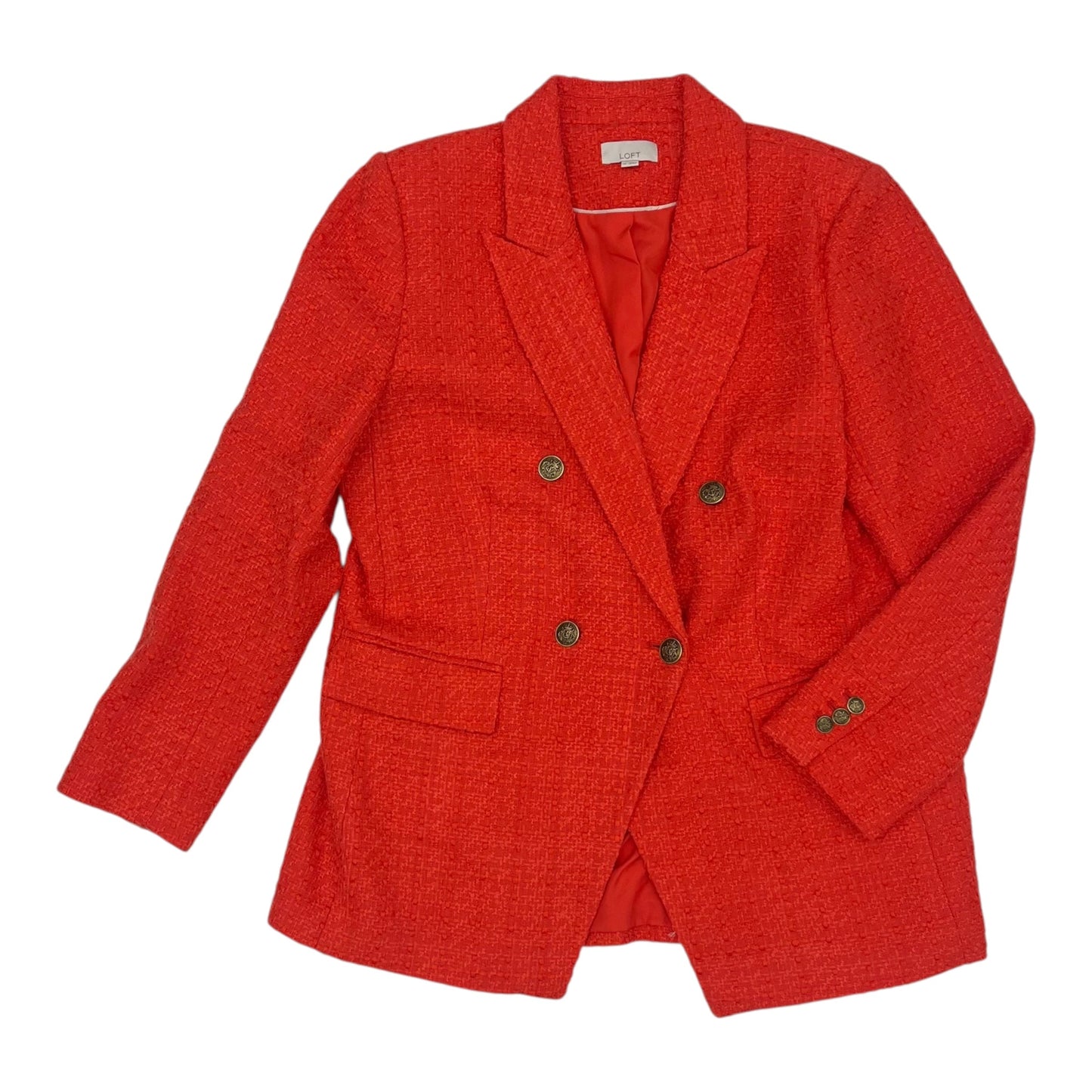 Blazer By Loft In Orange, Size:L