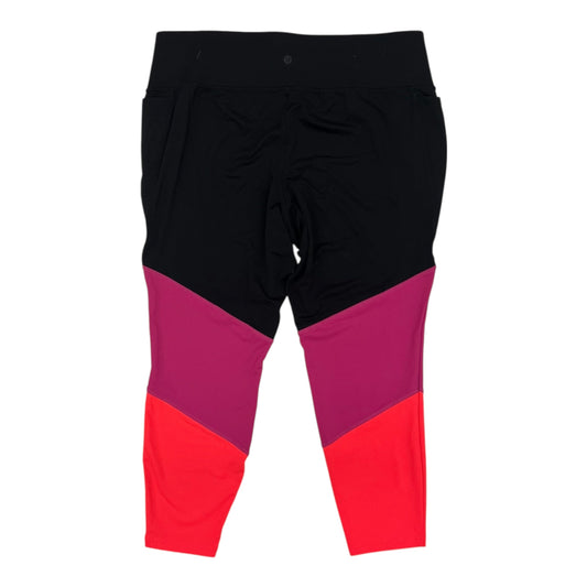 Athletic Leggings By Livi Active In Multi, Size:22