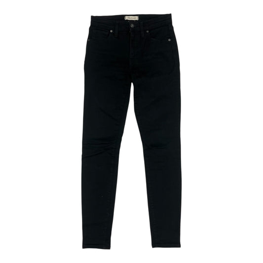 Jeans Skinny By Madewell In Black Denim, Size:4L