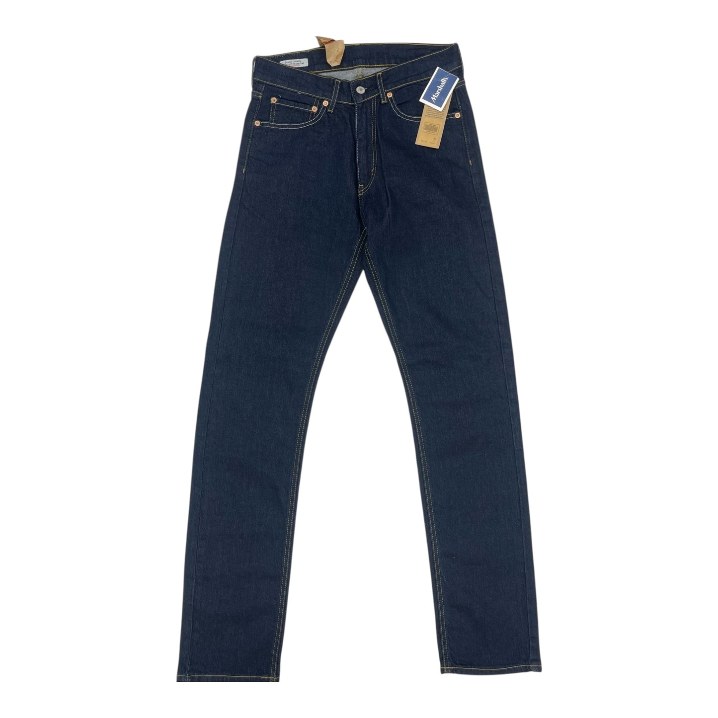 Jeans Skinny By Levis In Blue Denim, Size:14