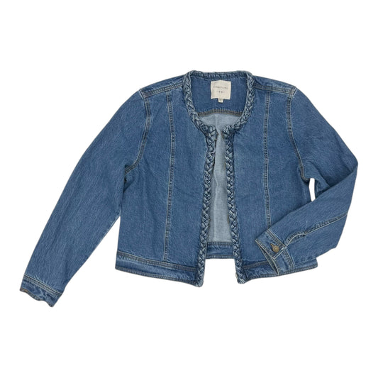 Jacket Denim By Habitual In Blue Denim, Size:Xl