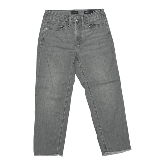 Jeans Straight By J. Jill In Grey Denim, Size:2P
