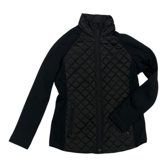 Jacket Puffer & Quilted By Lands End In Black, Size:M