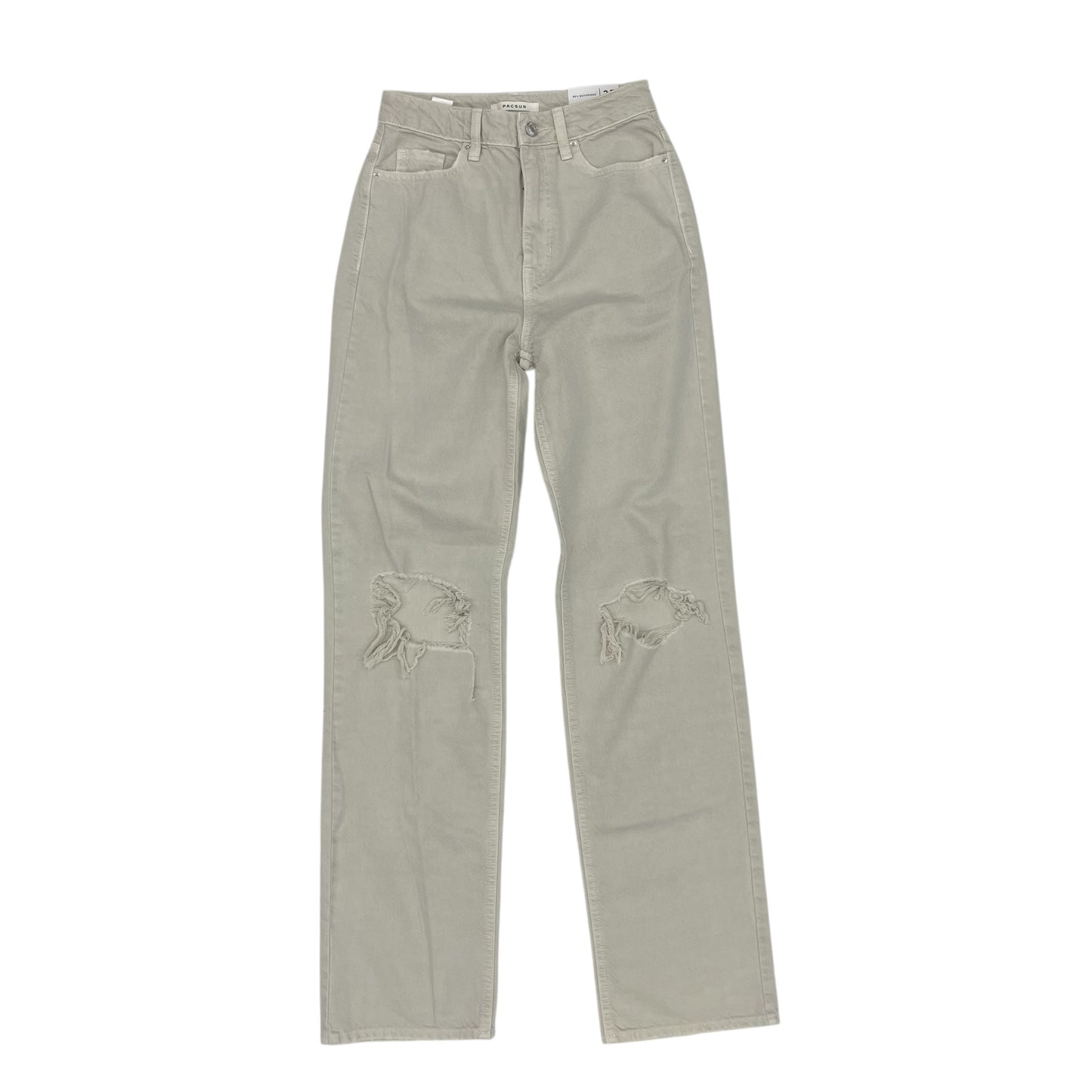 Jeans Boyfriend By Pacsun In Tan Denim, Size:2