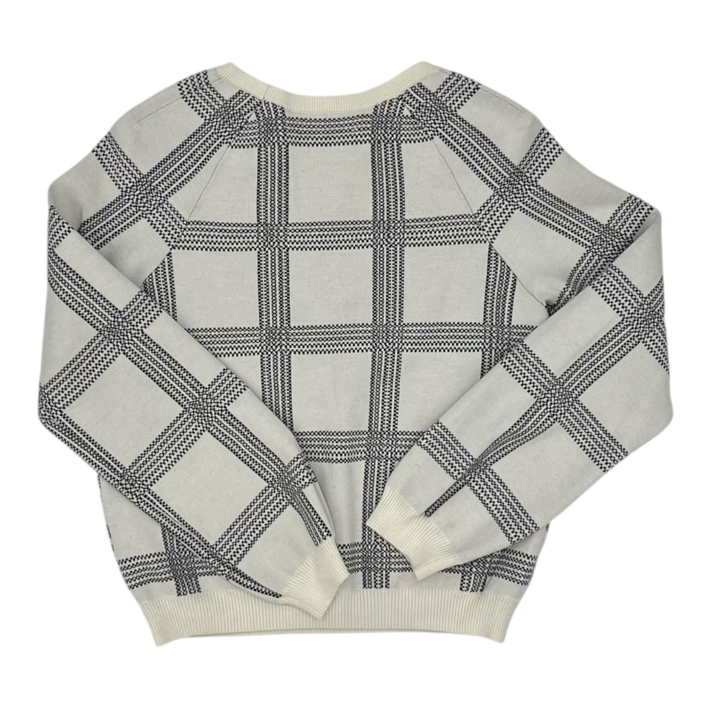 Sweater By Anthropologie In Black & Cream, Size:Xs